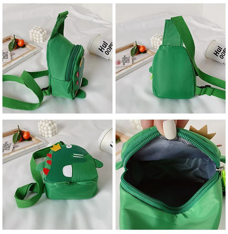 Mochila Infantil Dinossauro de Coroa