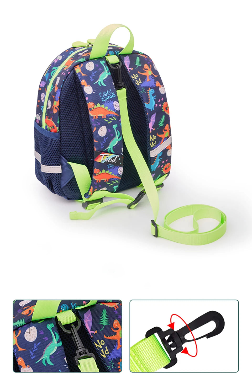 Mochila Escolar Infantil Dinossauro