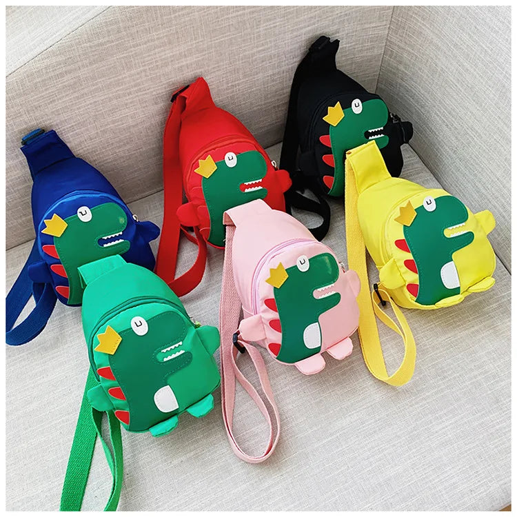 Mochila Infantil Dinossauro de Coroa