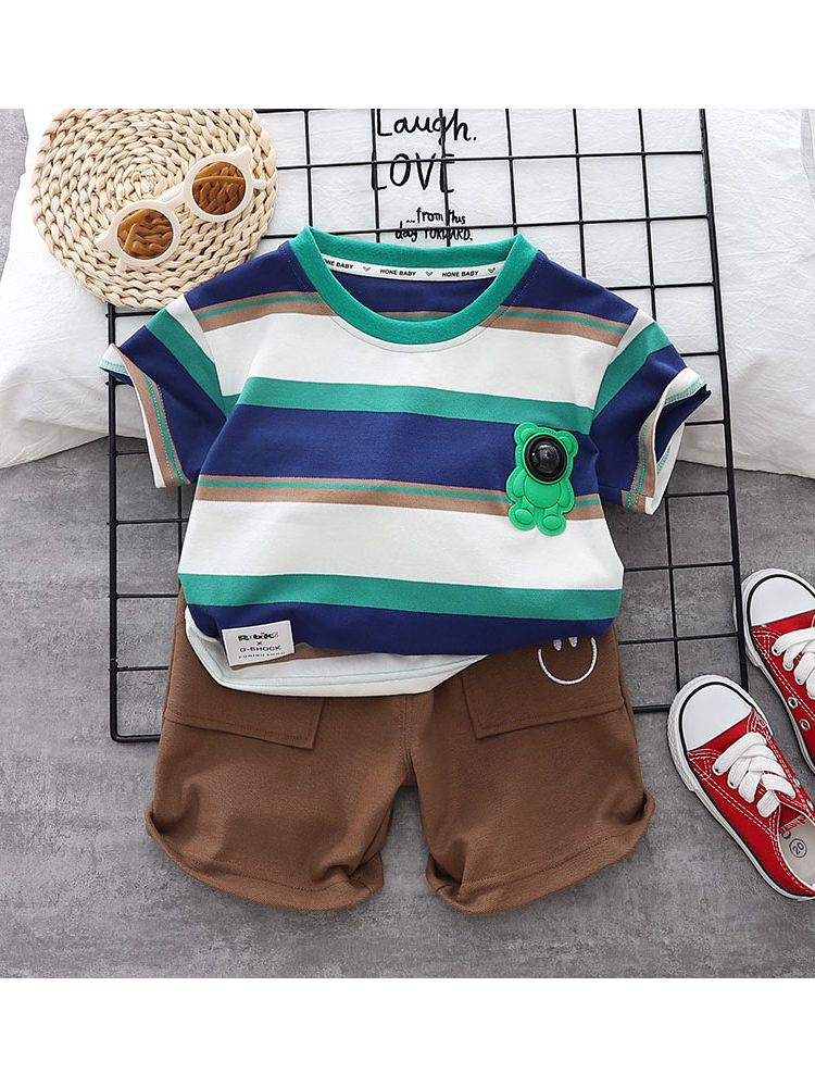 Conjunto Infantil Masculino Lístras Astronauta