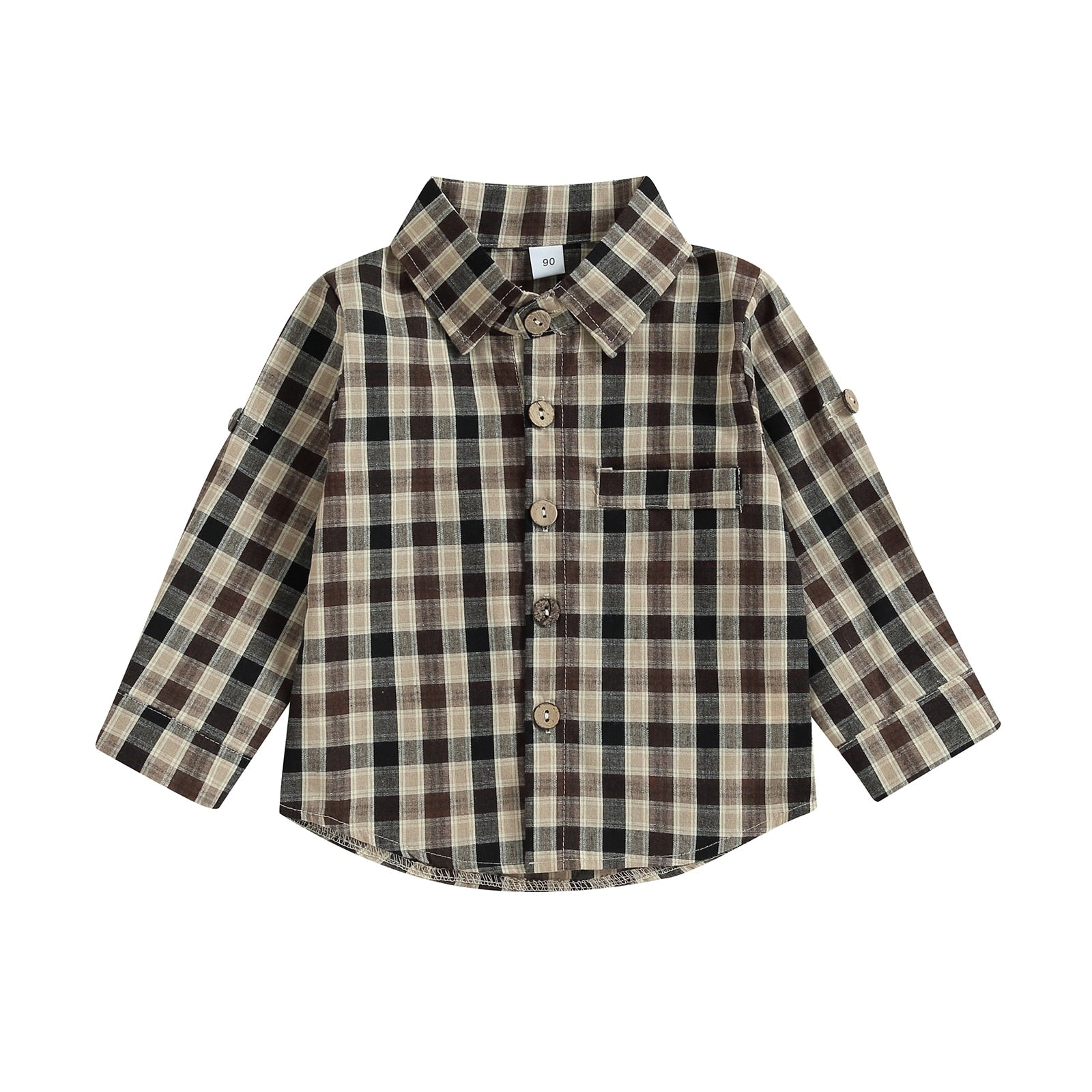 Camisa Infantil Masculina Xadrez