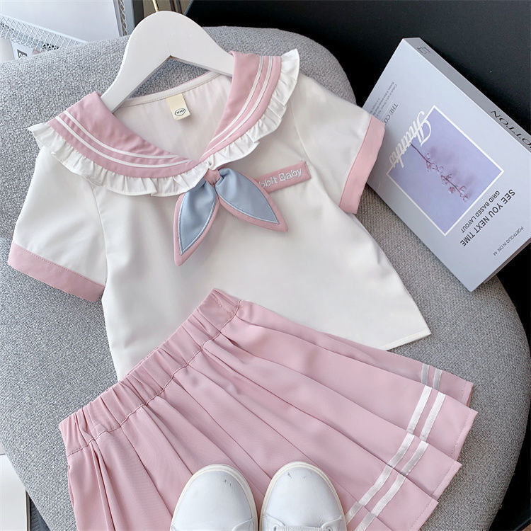 Conjunto Infantil Feminino Térninho Plíssado