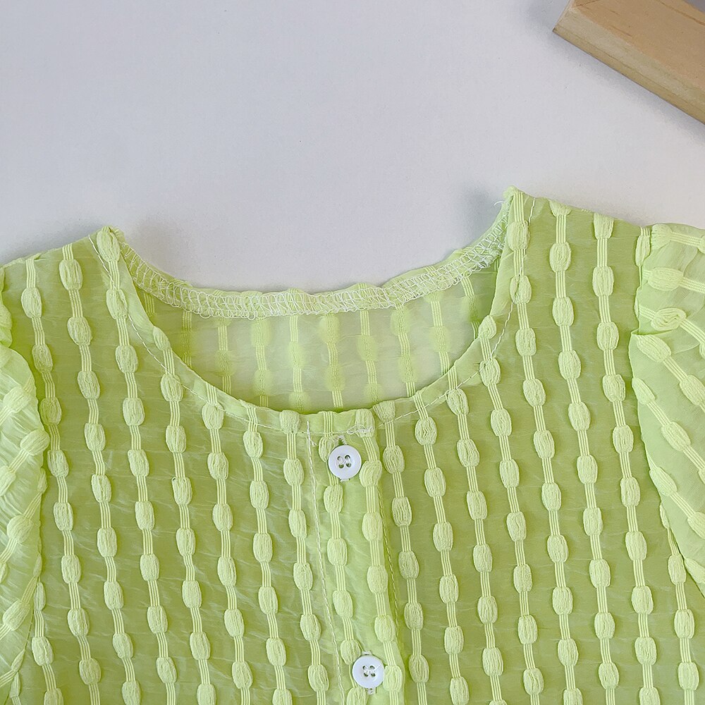 Conjunto Infantil Feminino Verde Botõezinhos