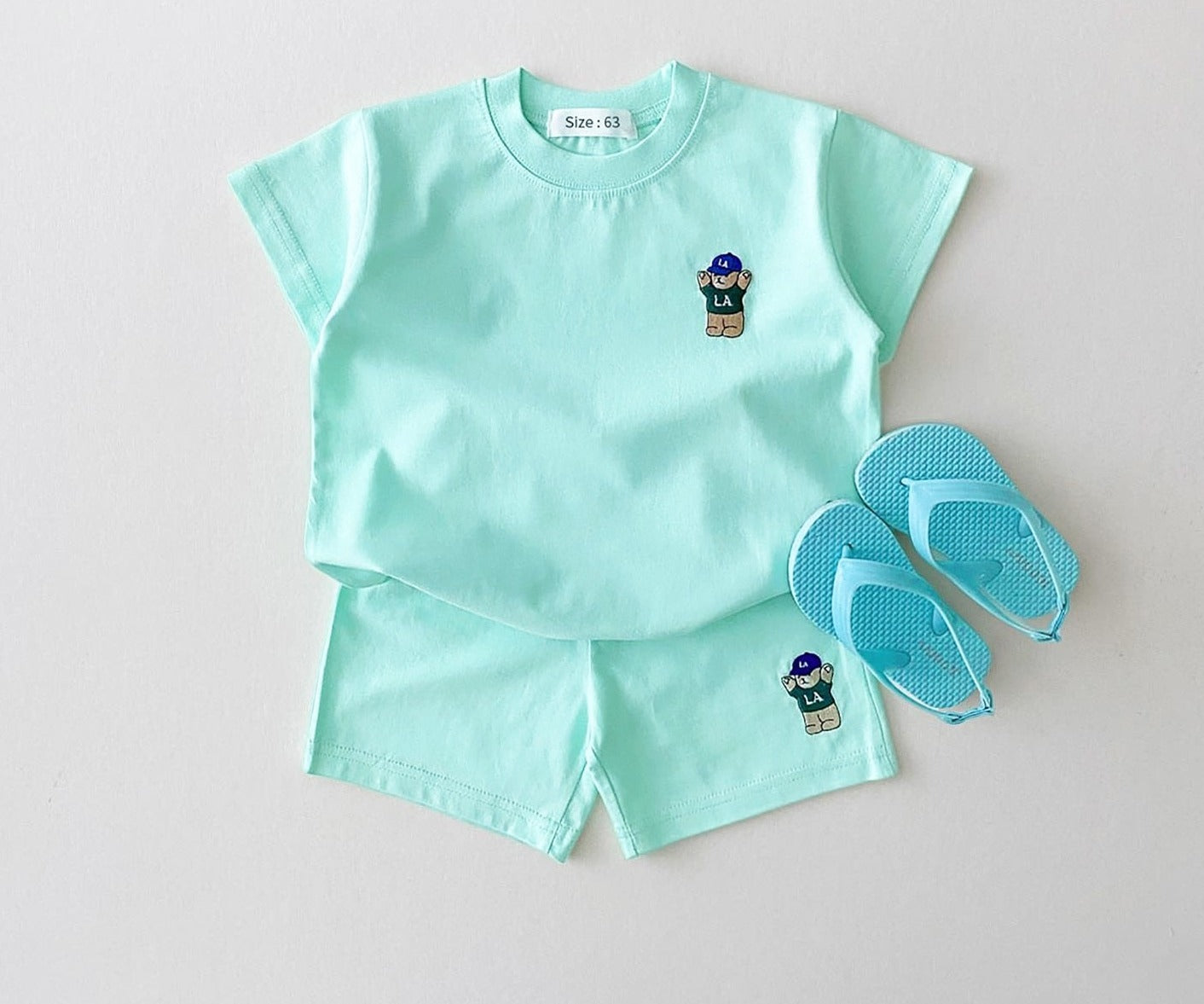 Conjunto Infantil Ursinho De Boné