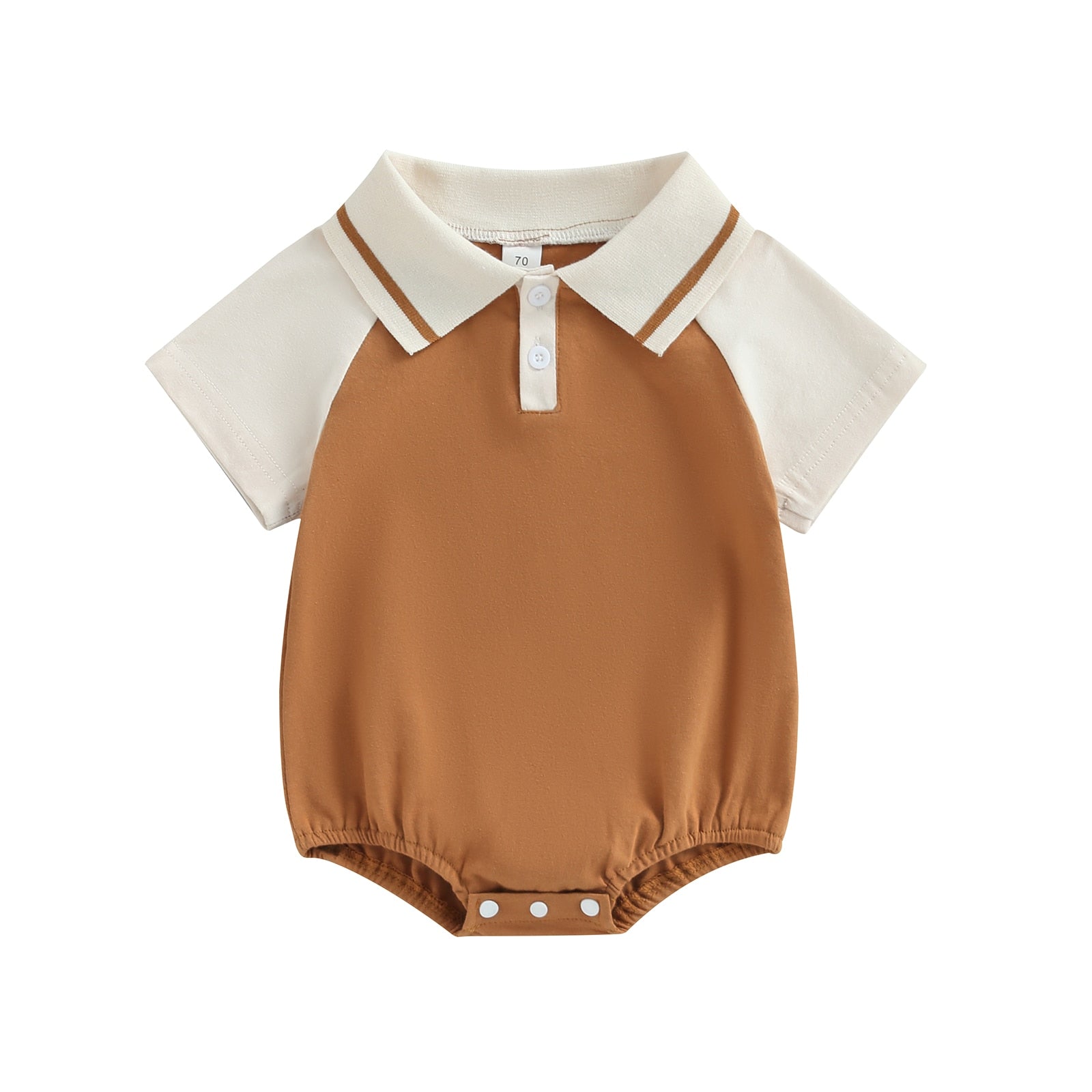 Body Infantil Masculino Marrom Golinha