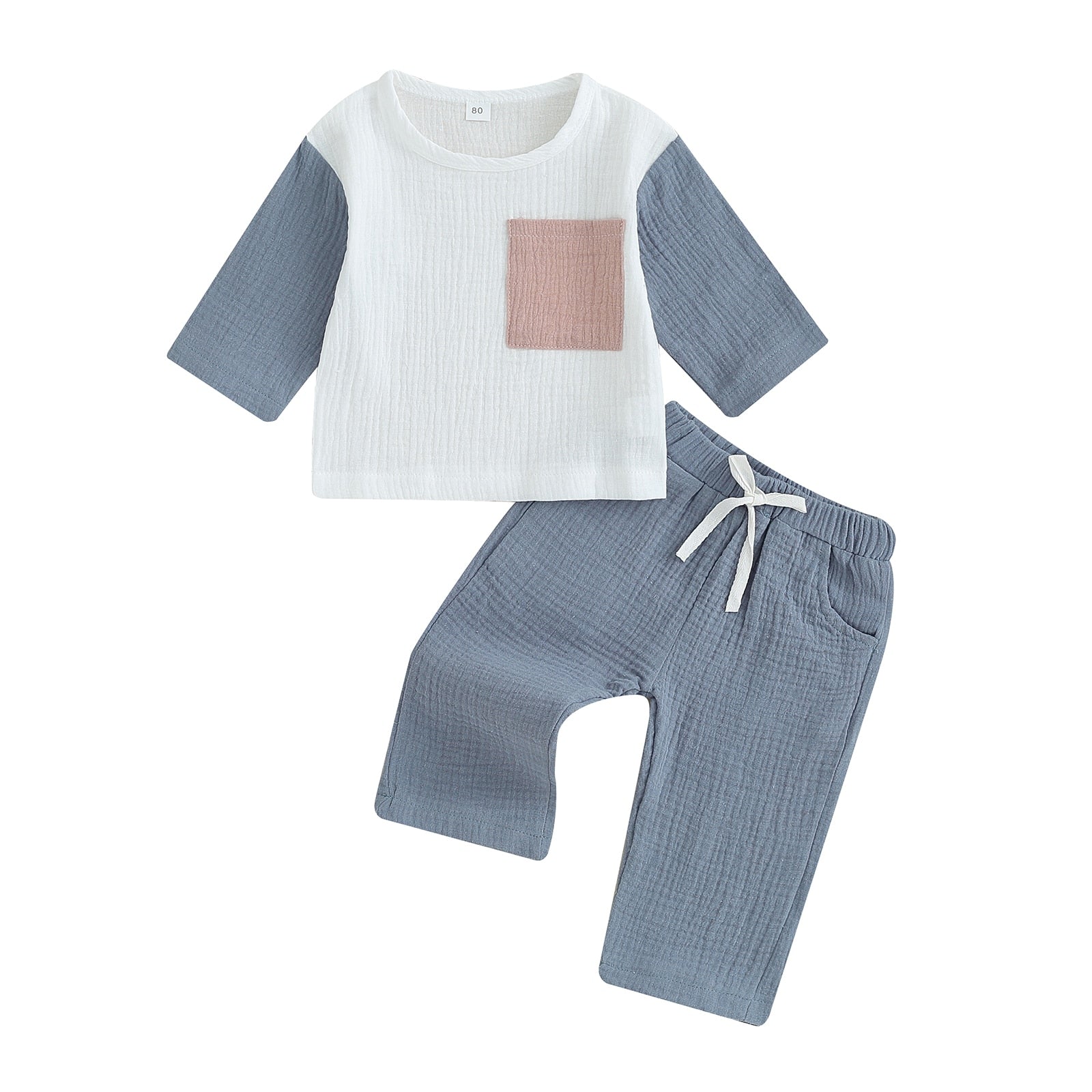 Conjunto Infantil Masculino Bolsinhos