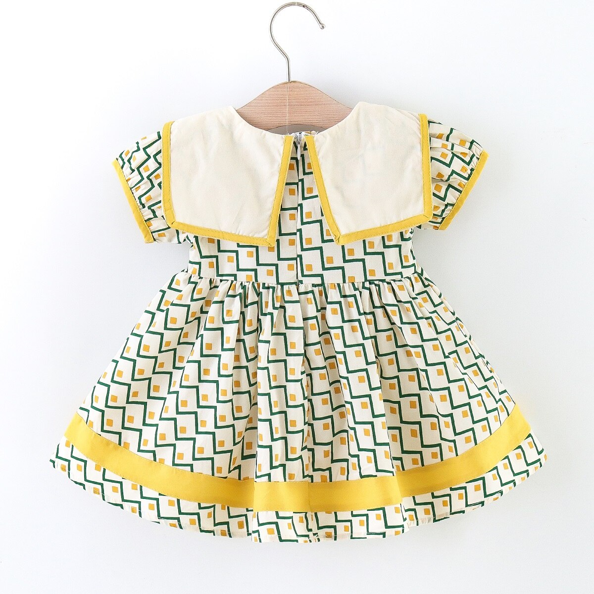 Vestido Infantil Geométrico Moranguinho