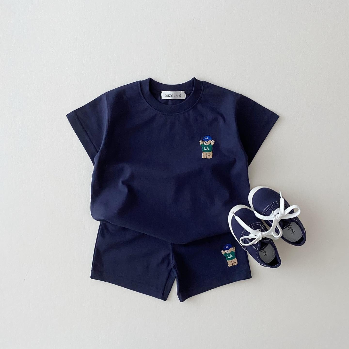 Conjunto Infantil Ursinho De Boné