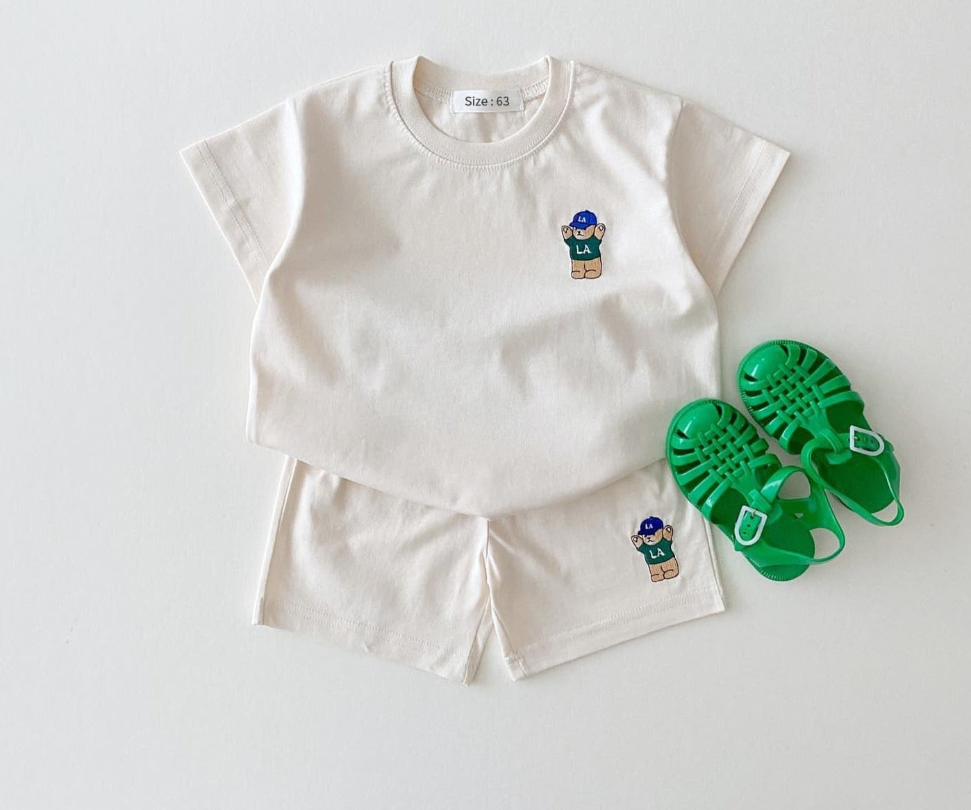 Conjunto Infantil Ursinho De Boné