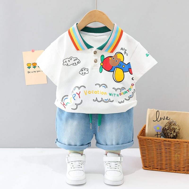 Conjunto Infantil Masculino Aviãozinho