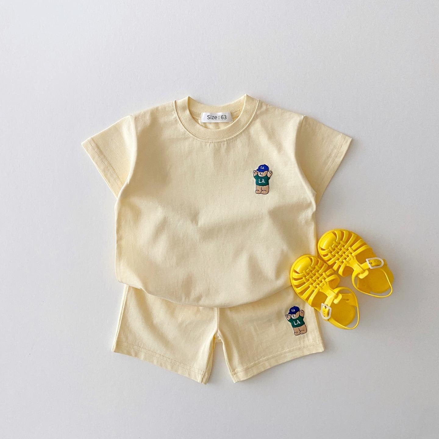 Conjunto Infantil Ursinho De Boné