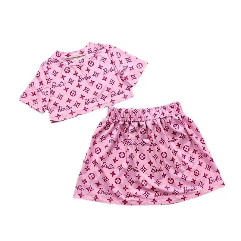 Conjunto Infantil Feminino Barbie Saínha