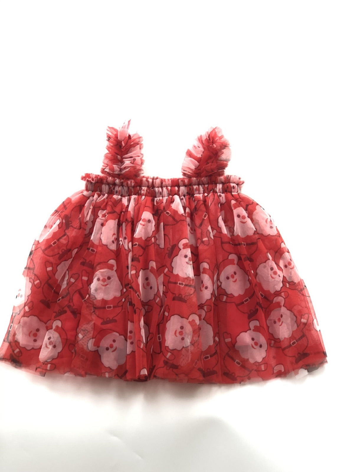 Vestido Infantil Natal Tule