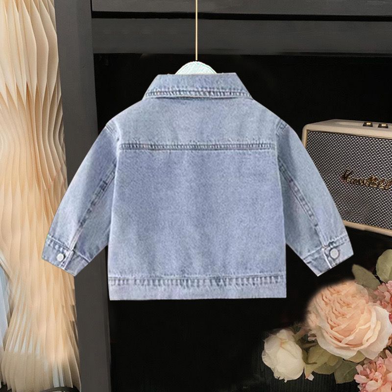 Jaqueta Infantil Jeans Laçinho