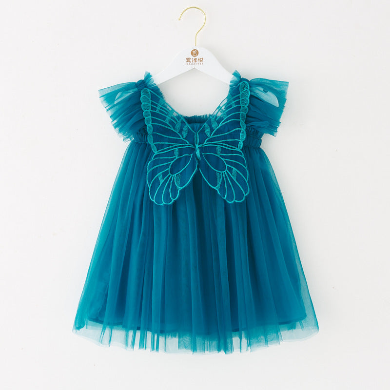 Vestido Infantil Tule Asinha