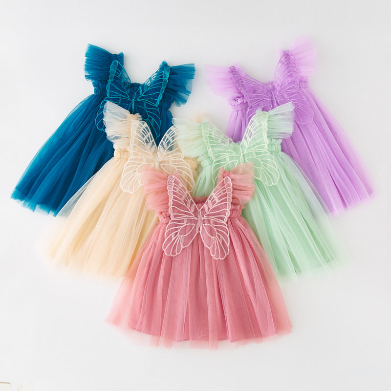 Vestido Infantil Tule Asinha