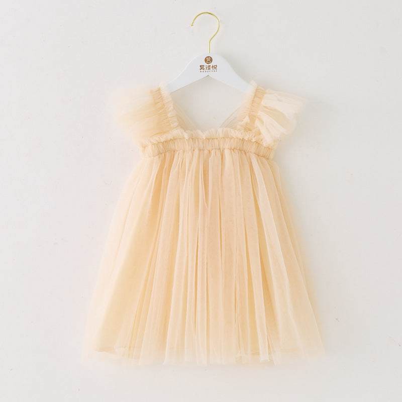 Vestido Infantil Tule Asinha