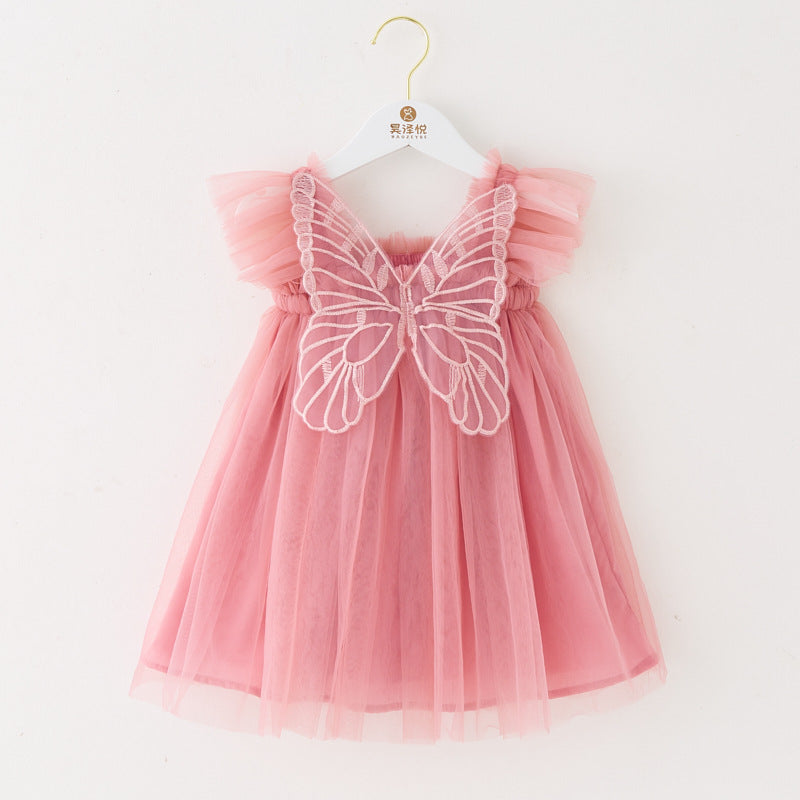 Vestido Infantil Tule Asinha