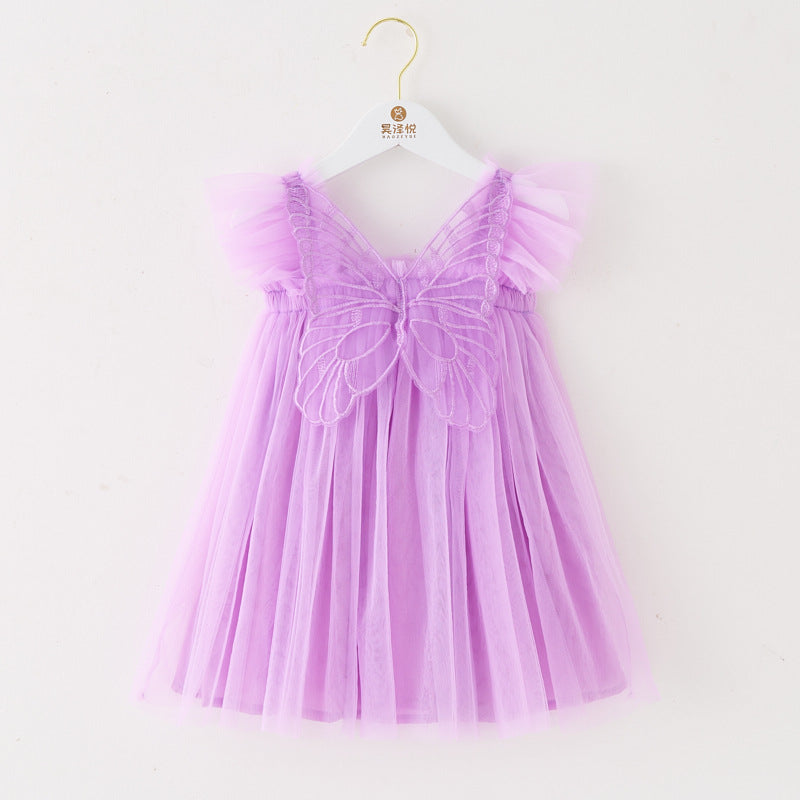 Vestido Infantil Tule Asinha