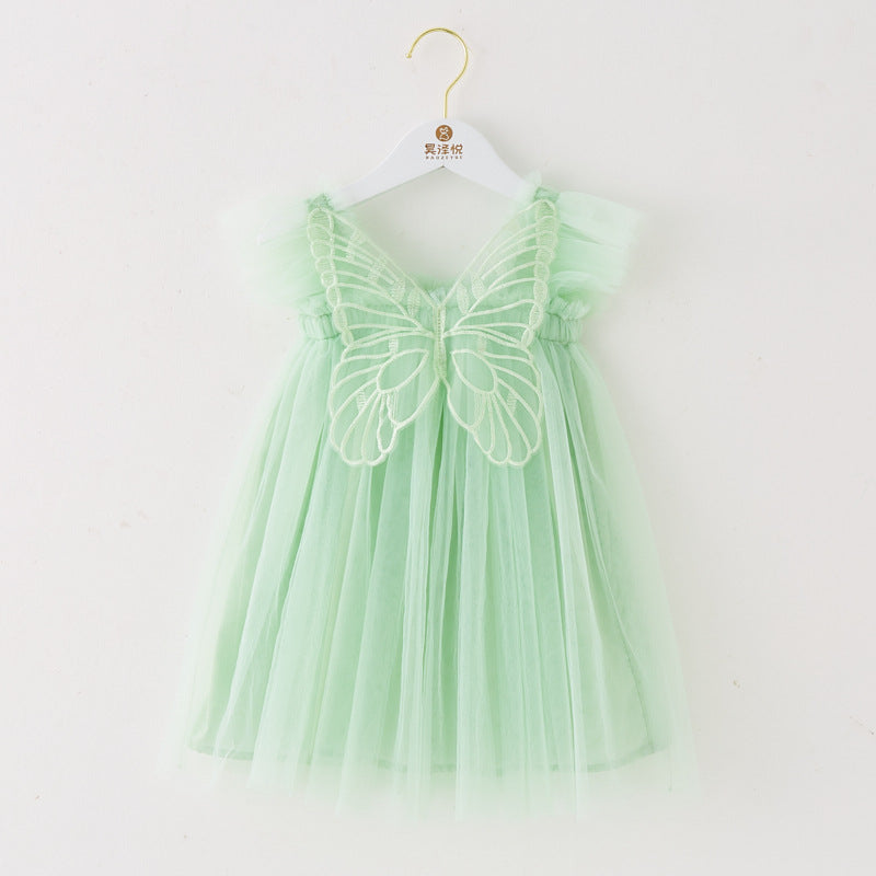 Vestido Infantil Tule Asinha