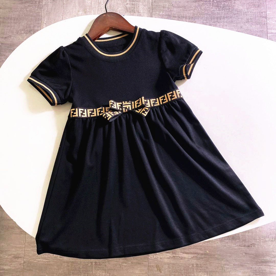 Vestido Infantil F Laçinho