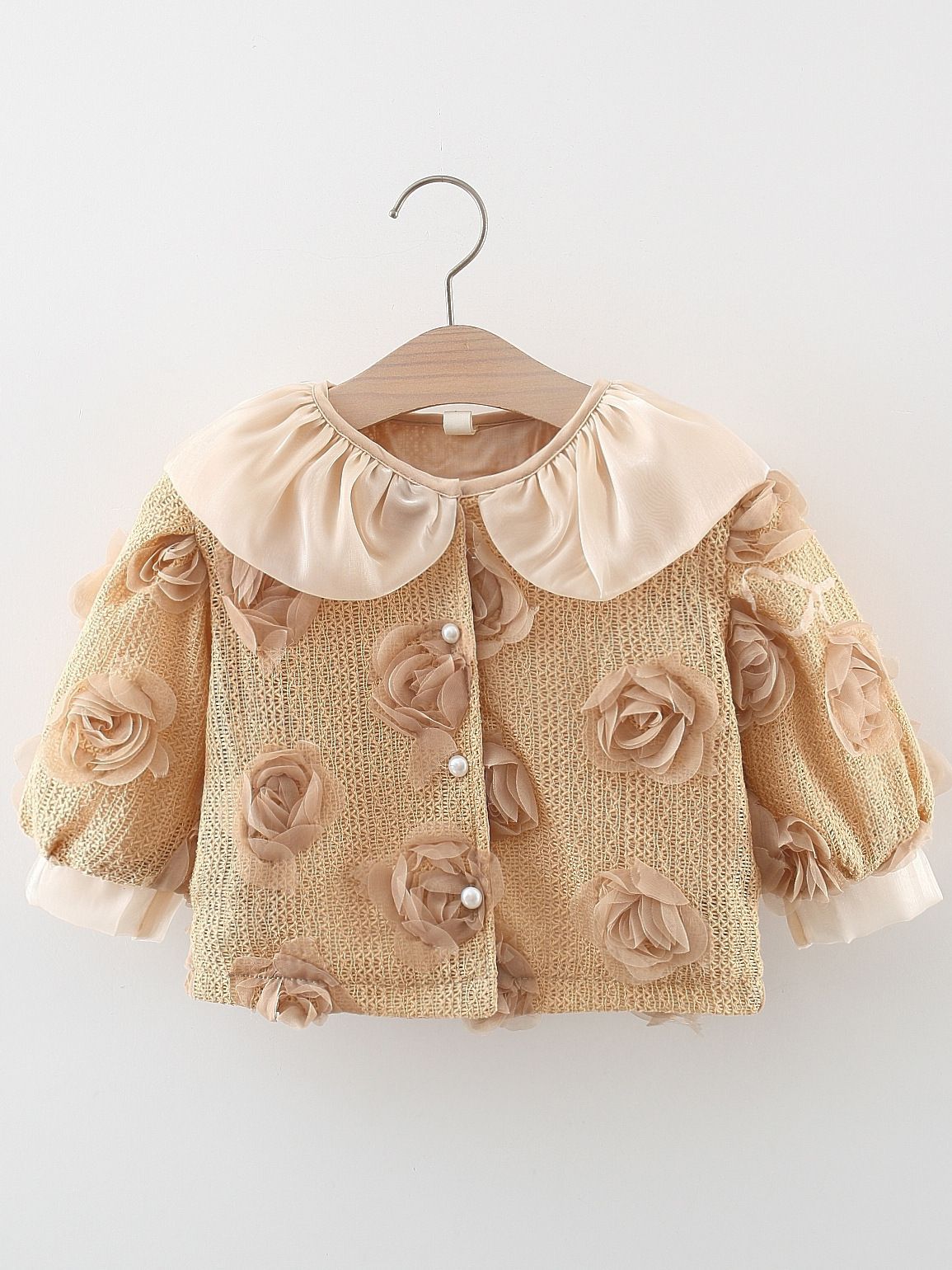 Blusa Infantil Gola Florzinhas