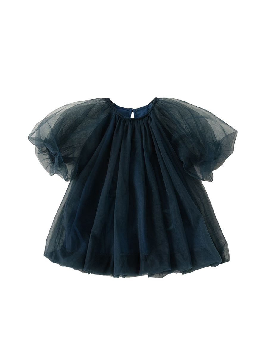 Vestido Infantil Tule Lua