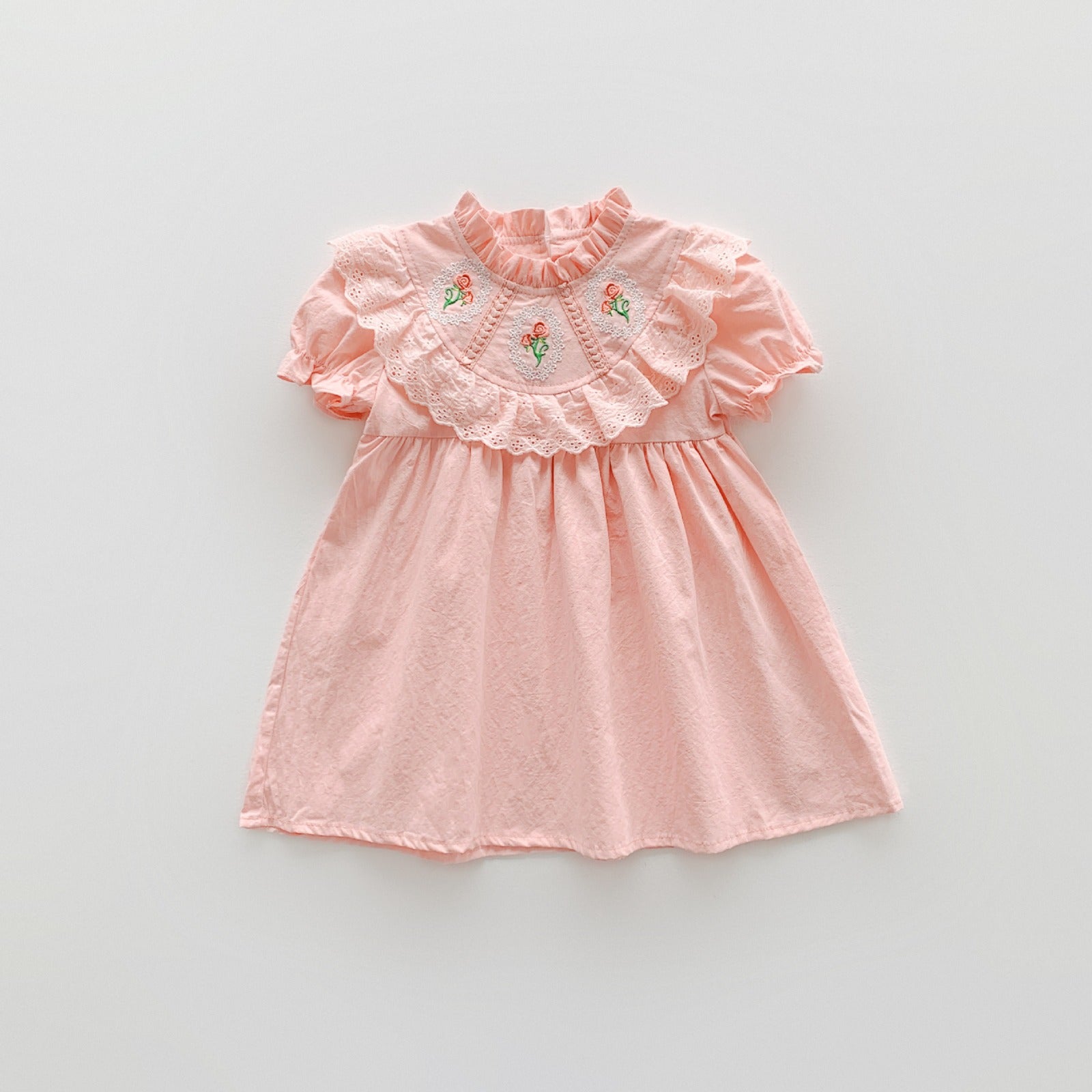 Vestido Infantil Renda Florzinhas