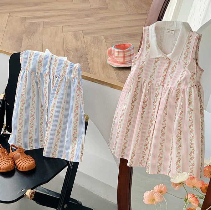 Vestido Infantil Floral Golinha