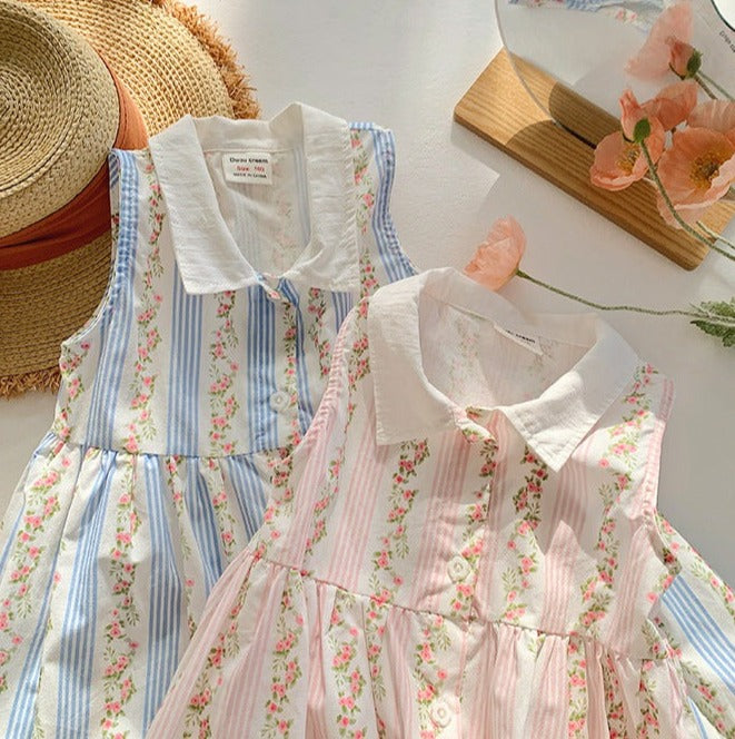 Vestido Infantil Floral Golinha