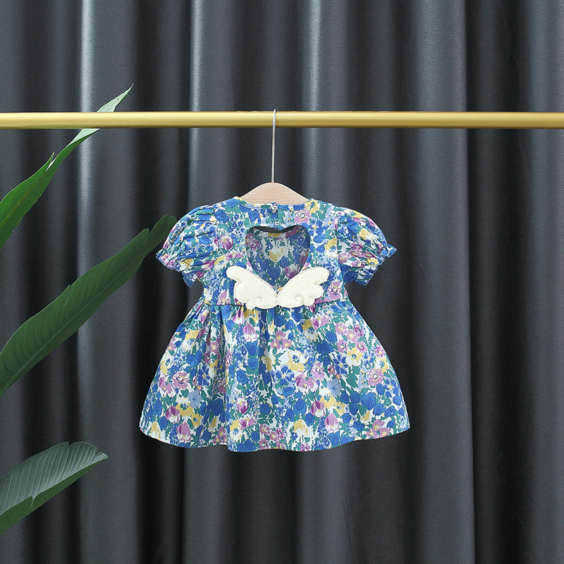 Vestido Infantil Floral Asinha