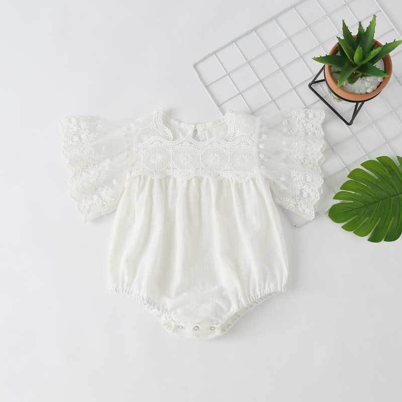 Body Infantil Feminino Rendado