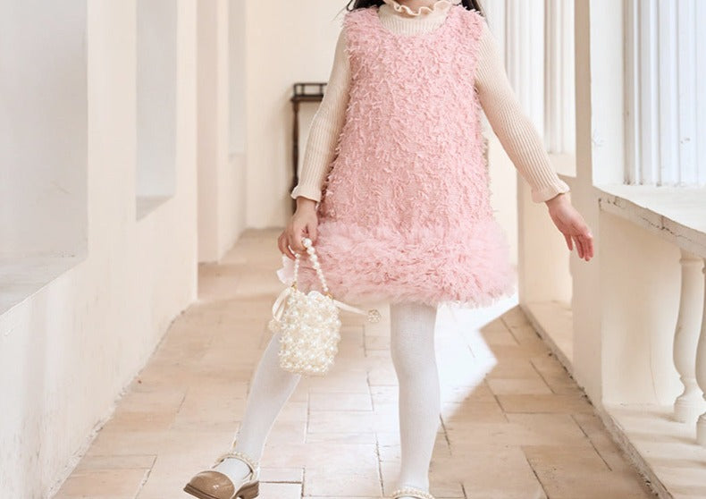 Vestido Infantil Tweed Babadinhos