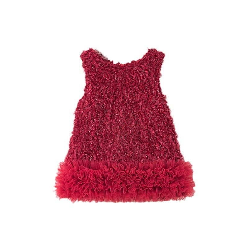 Vestido Infantil Tweed Babadinhos