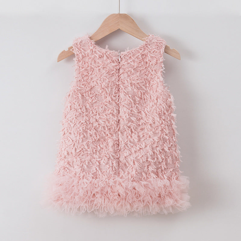 Vestido Infantil Tweed Babadinhos