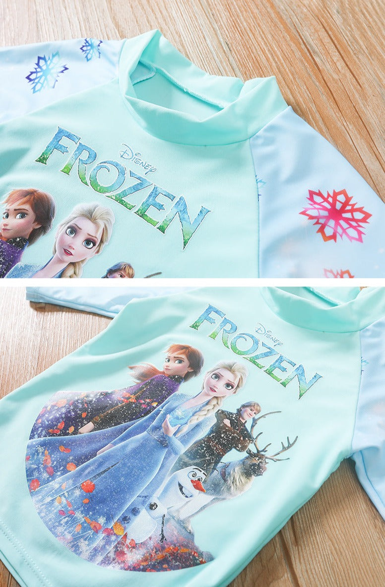 Conjunto Infantil  Biquíni Frozen