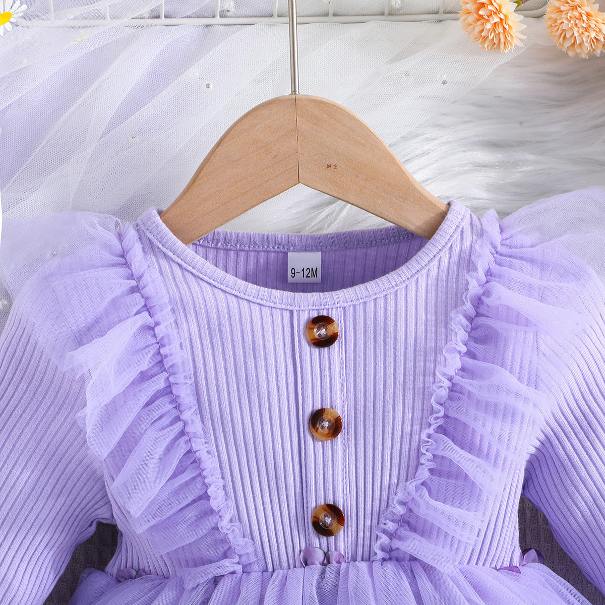 Vestido Infantil Roxo Borboletinhas