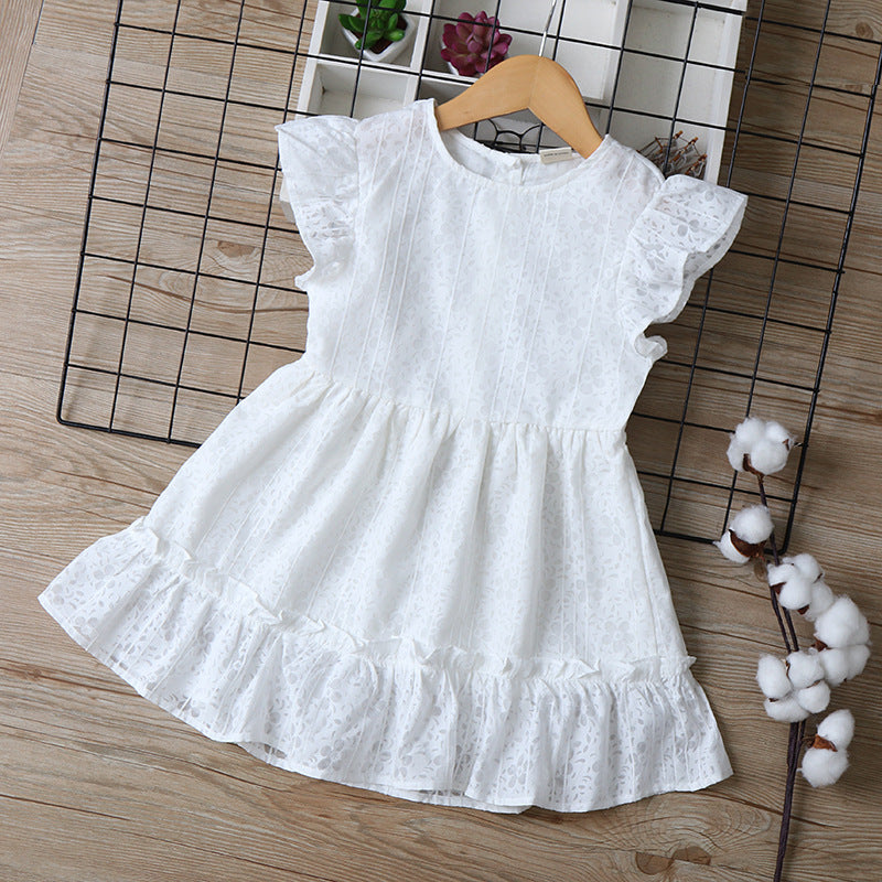 Vestido Infantil Verão Branco