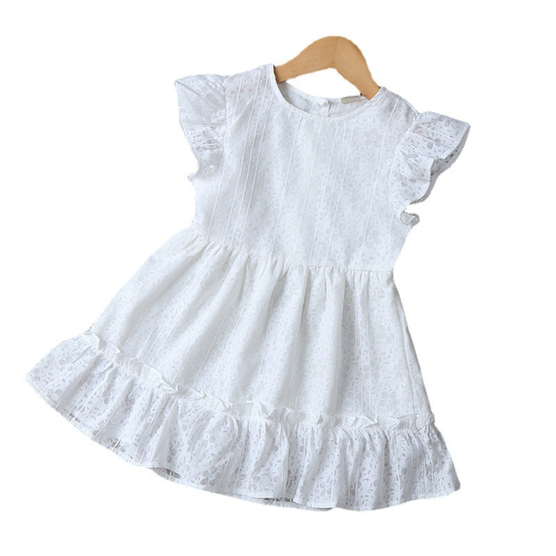 Vestido Infantil Verão Branco