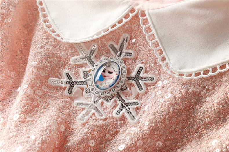 Vestido Infantil Frozen Brilhos