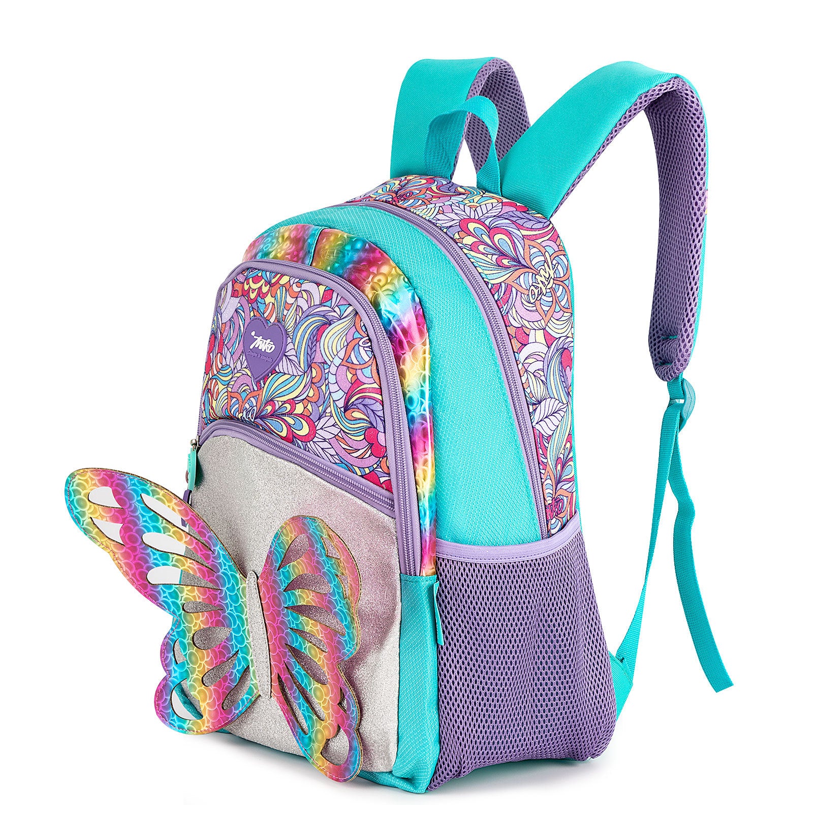 Mochila Infantil Feminina Borboleta