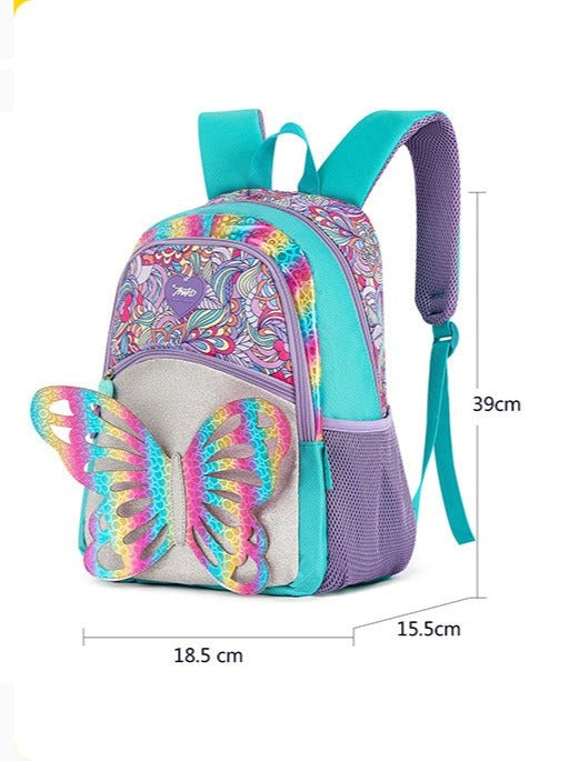 Mochila Infantil Feminina Borboleta