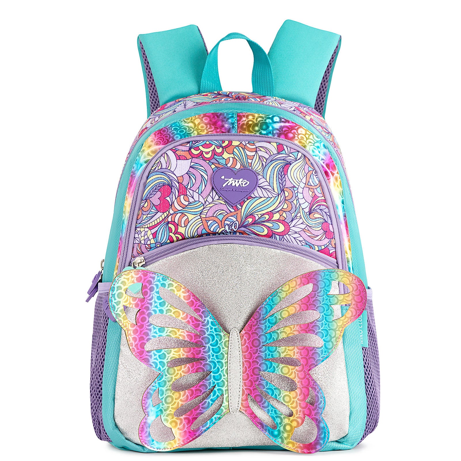 Mochila Infantil Feminina Borboleta