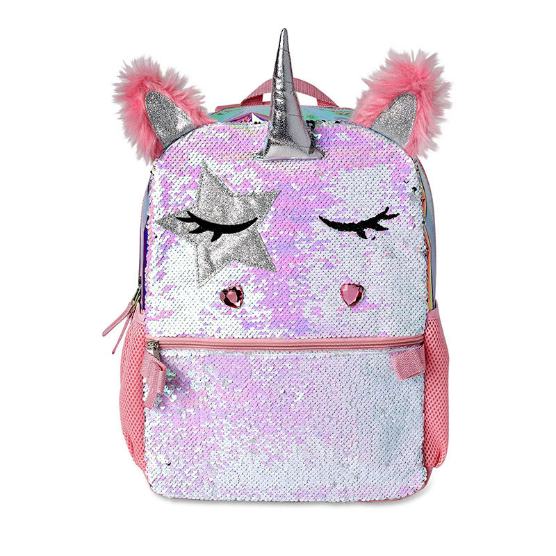 Mochila Infantil Feminina Unicórnio