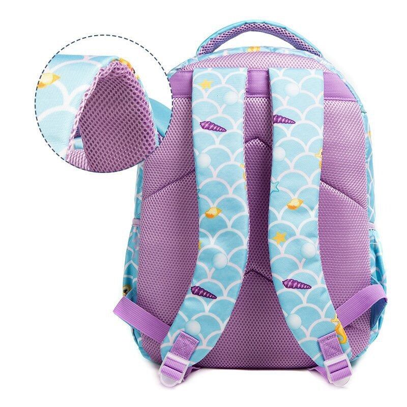 Mochila Infantil 3 Divisórias Estampas