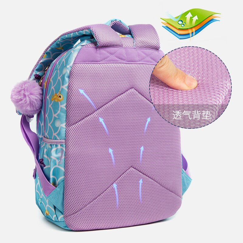 Mochila Infantil 3 Divisórias Estampas