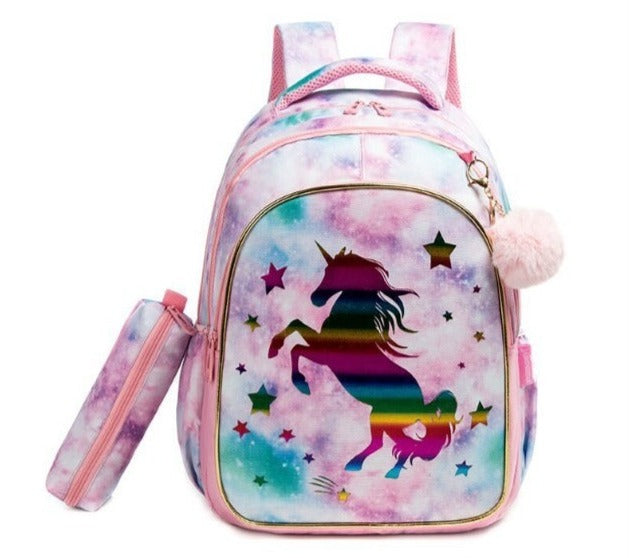 Mochila Infantil 3 Divisórias Estampas