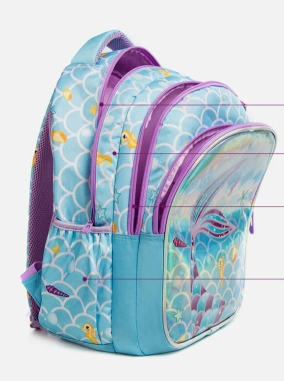 Mochila Infantil 3 Divisórias Estampas