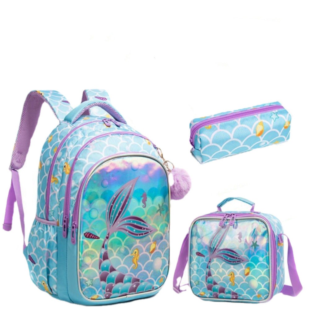 Mochila Infantil 3 Divisórias Estampas