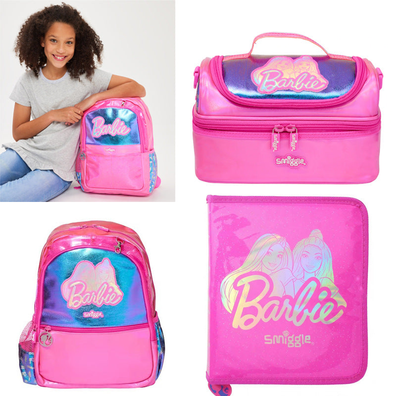 Kit Mochila Escolar Barbie